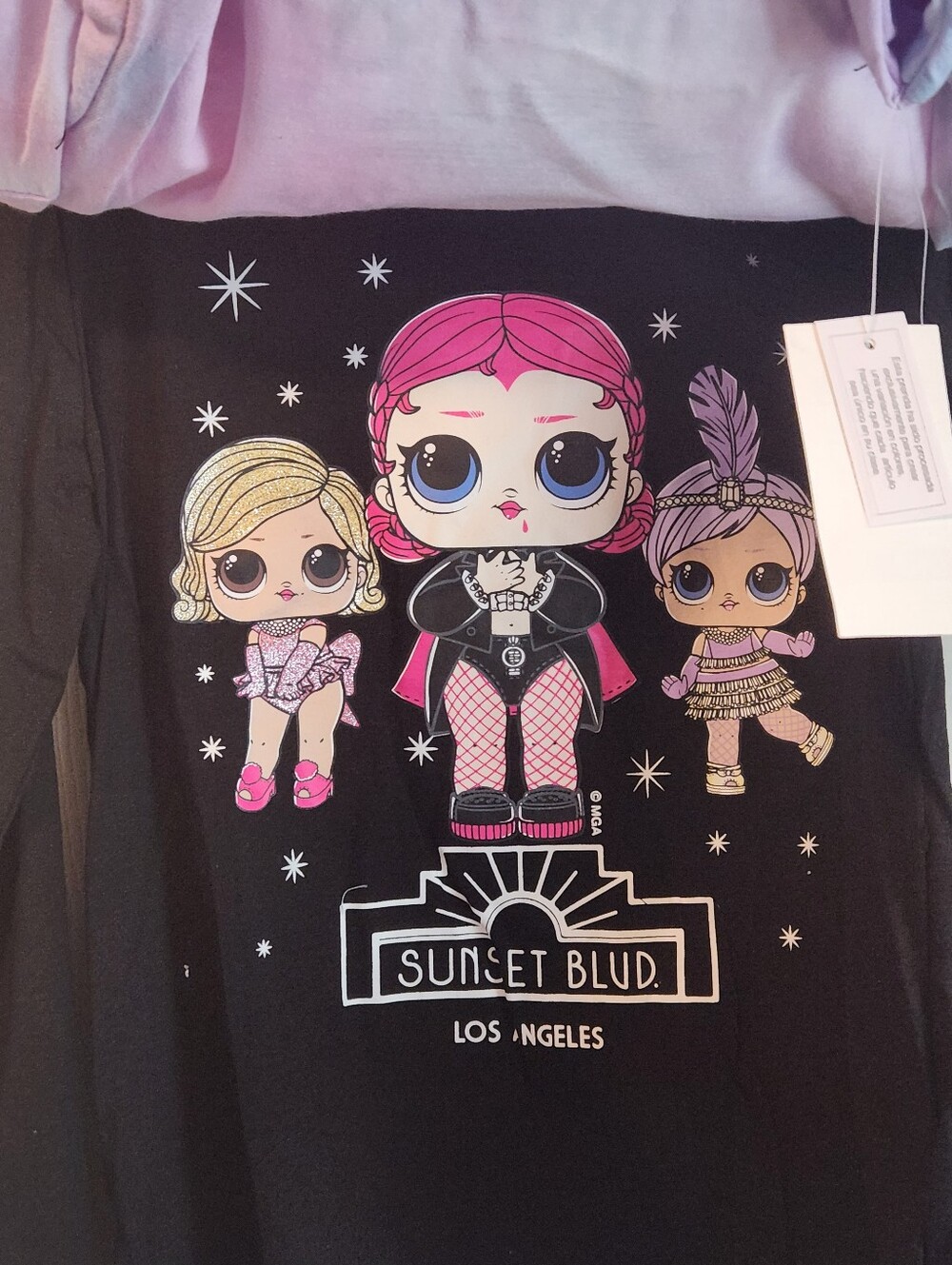 2PK GIRLS LOL SHIRTS, SZ XL 14/16 - Picture 3 of 5